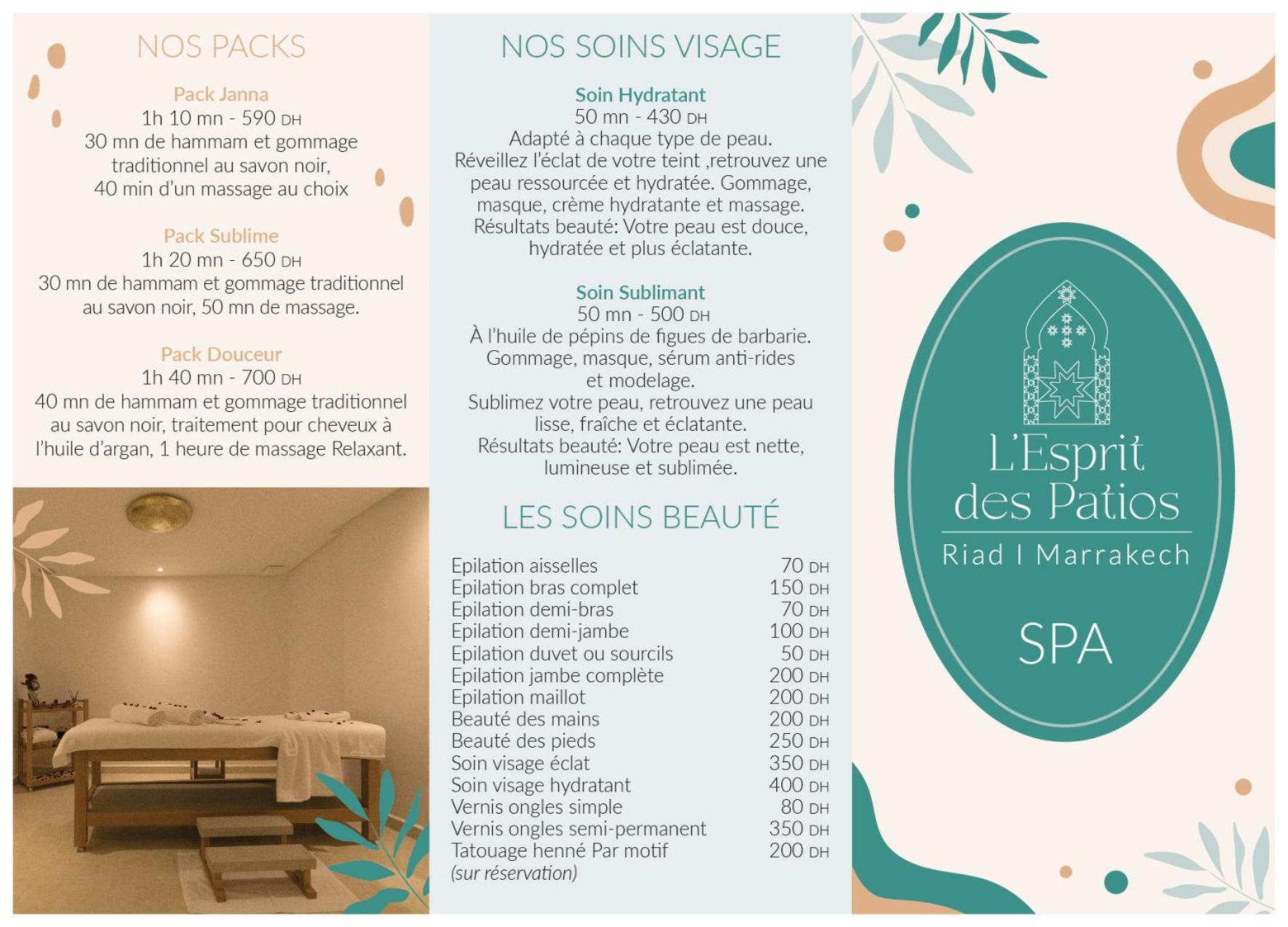 Riad L'Esprit Des Patios & Spa Marrakesh Exteriör bild